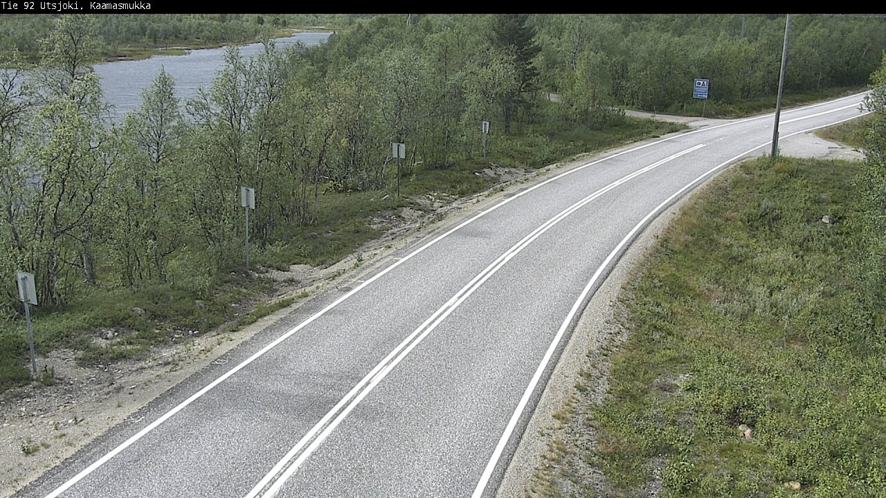 Kelikamerat Kuva Tie 92 Utsjoki, Kaamasmukka, Utsjoki, Lappi