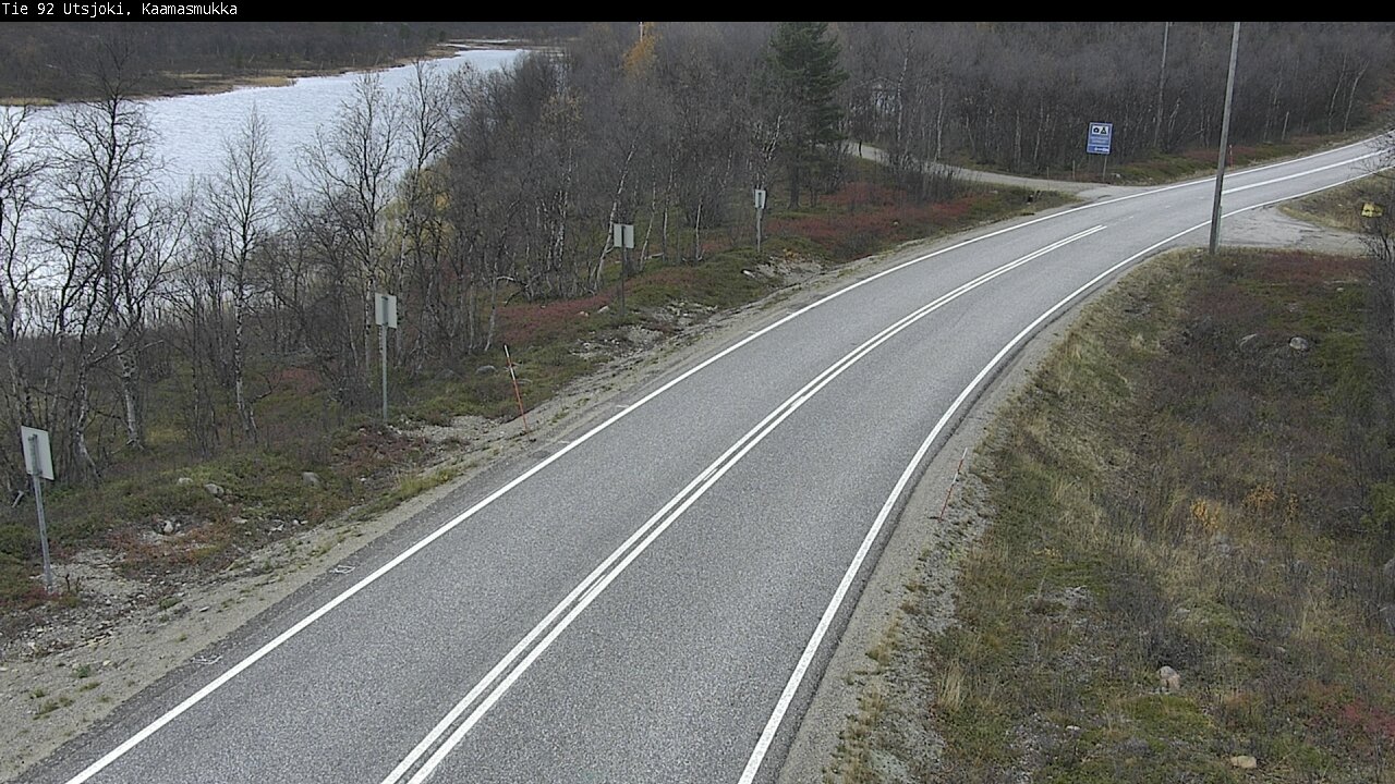 Kelikamerat Kuva Tie 92 Utsjoki, Kaamasmukka, Utsjoki, Lappi