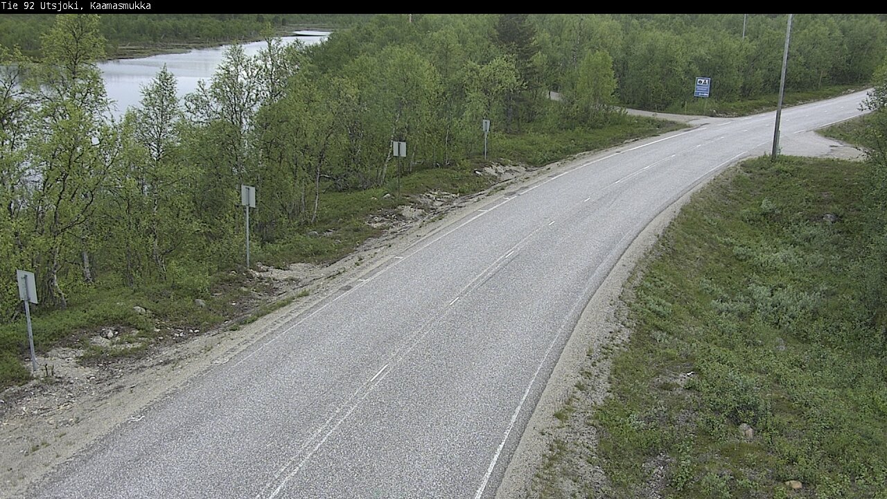 Kelikamerat Kuva Tie 92 Utsjoki, Kaamasmukka, Utsjoki, Lappi