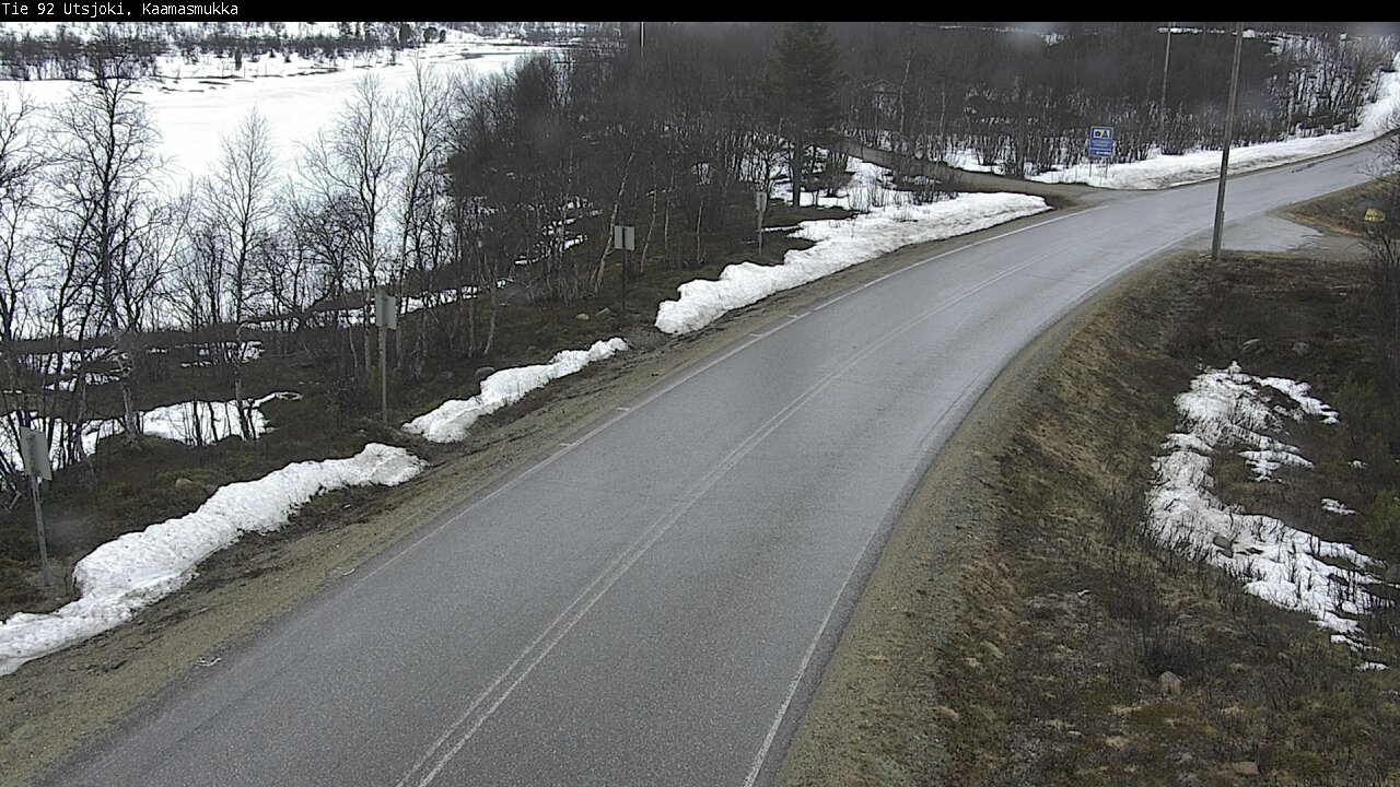 Kelikamerat Kuva Tie 92 Utsjoki, Kaamasmukka, Utsjoki, Lappi
