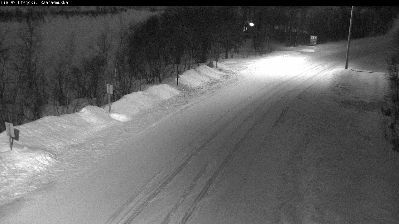 Kelikamerat Kuva Tie 92 Utsjoki, Kaamasmukka, Utsjoki, Lappi