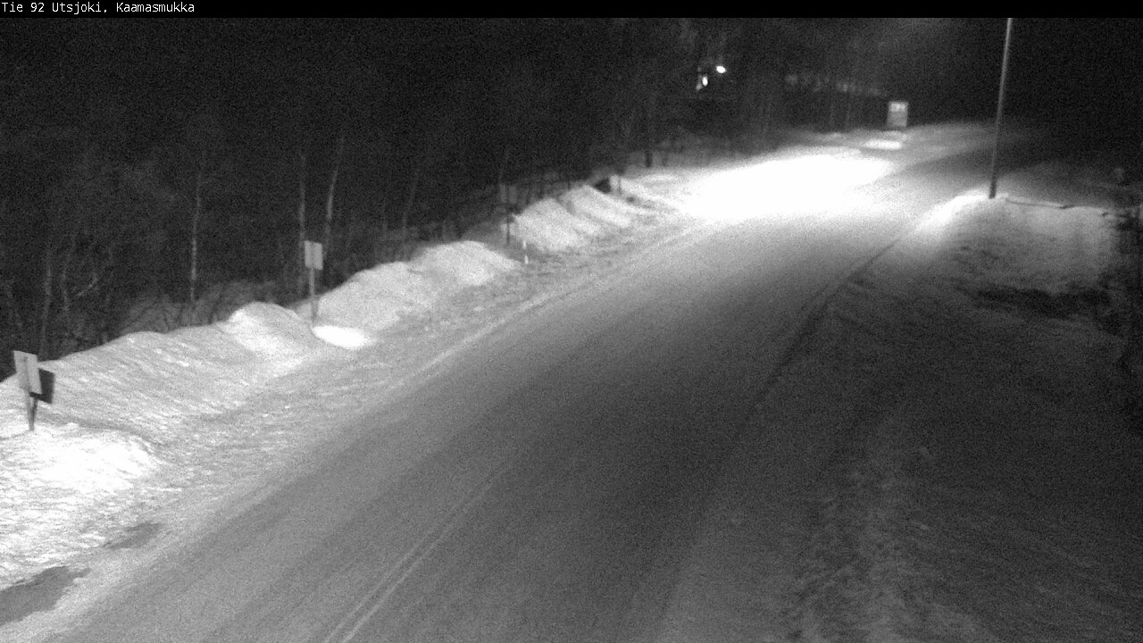 Kelikamerat Kuva Tie 92 Utsjoki, Kaamasmukka, Utsjoki, Lappi