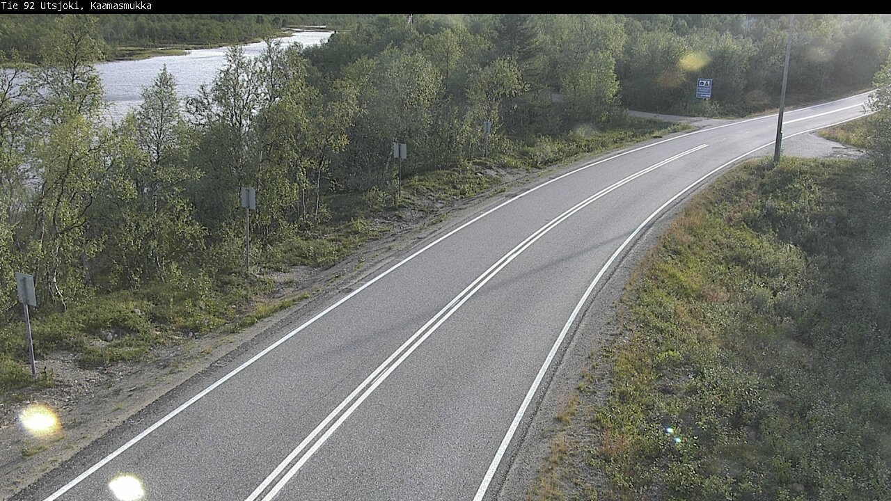 Kelikamerat Kuva Tie 92 Utsjoki, Kaamasmukka, Utsjoki, Lappi