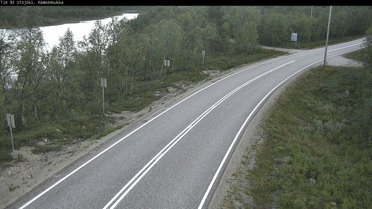 Kelikamerat Kuva Tie 92 Utsjoki, Kaamasmukka, Utsjoki, Lappi