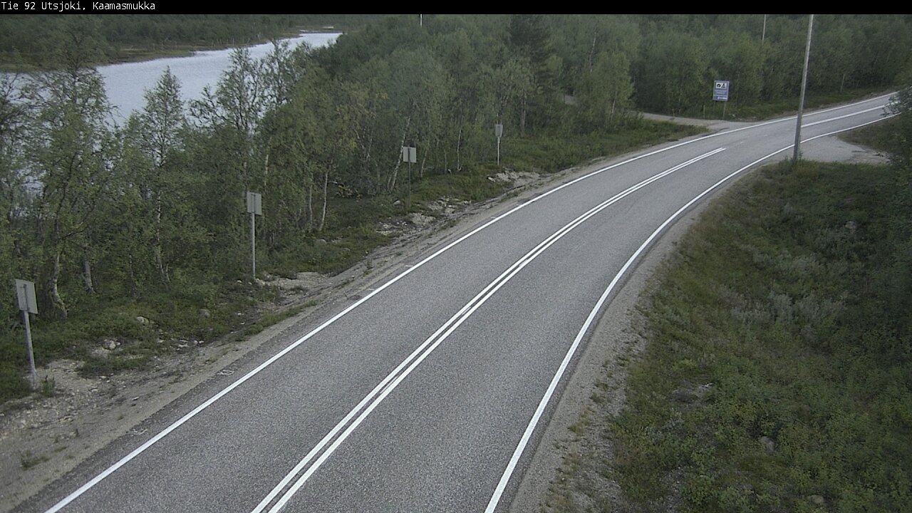 Kelikamerat Kuva Tie 92 Utsjoki, Kaamasmukka, Utsjoki, Lappi