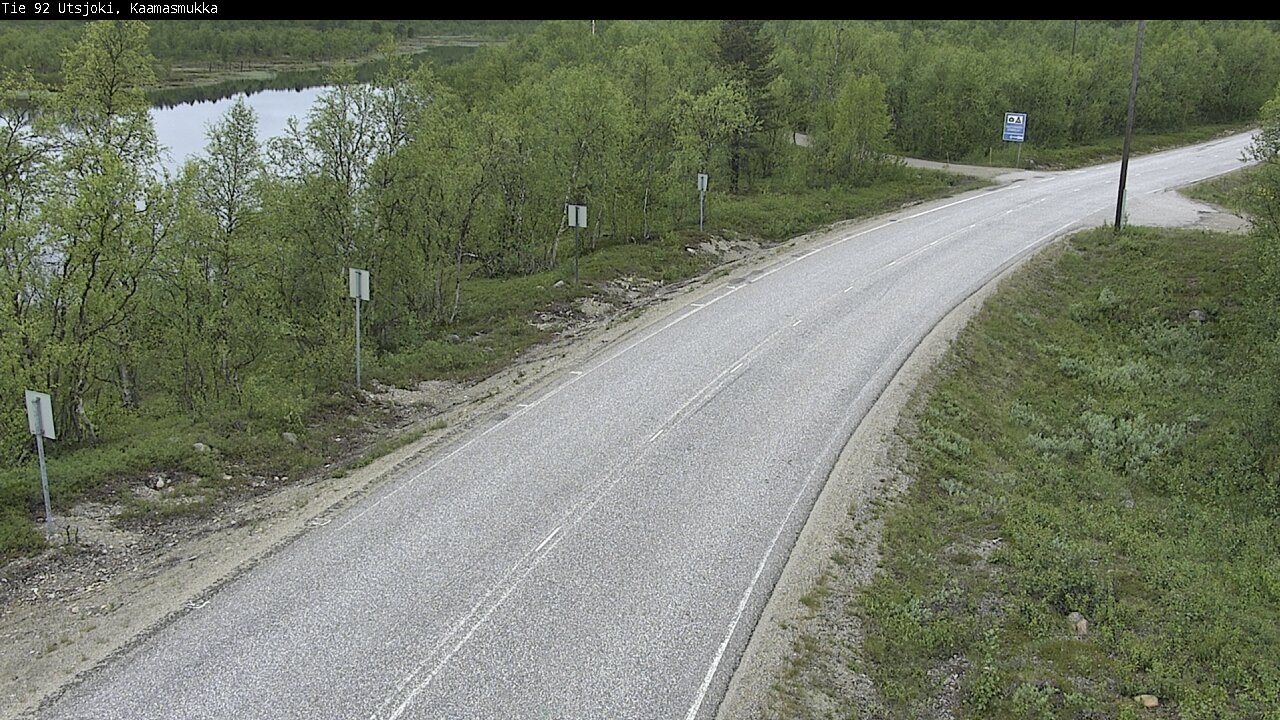 Kelikamerat Kuva Tie 92 Utsjoki, Kaamasmukka, Utsjoki, Lappi