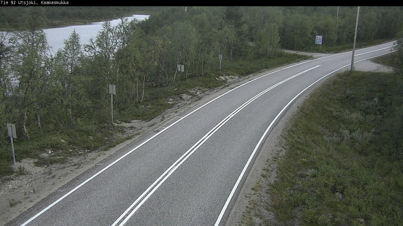 Kelikamerat Kuva Tie 92 Utsjoki, Kaamasmukka, Utsjoki, Lappi