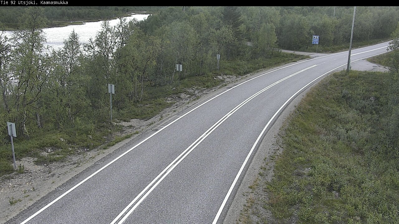 Kelikamerat Kuva Tie 92 Utsjoki, Kaamasmukka, Utsjoki, Lappi