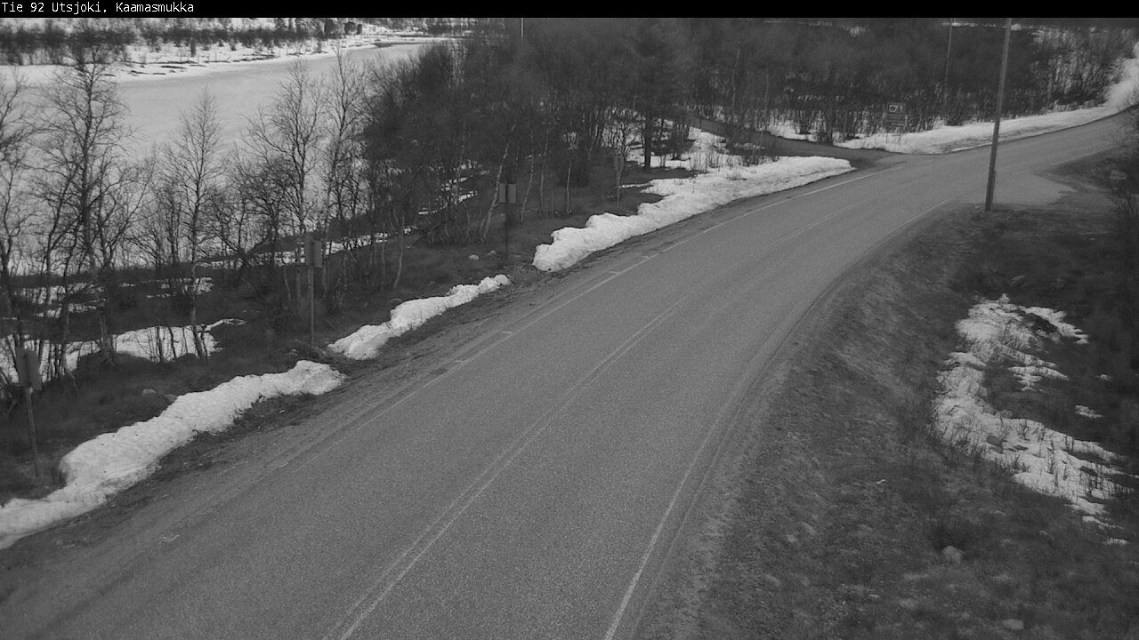 Weather Camera Image Road 92 Utsjoki, Kaamasmukka, Utsjoki, Lappi
