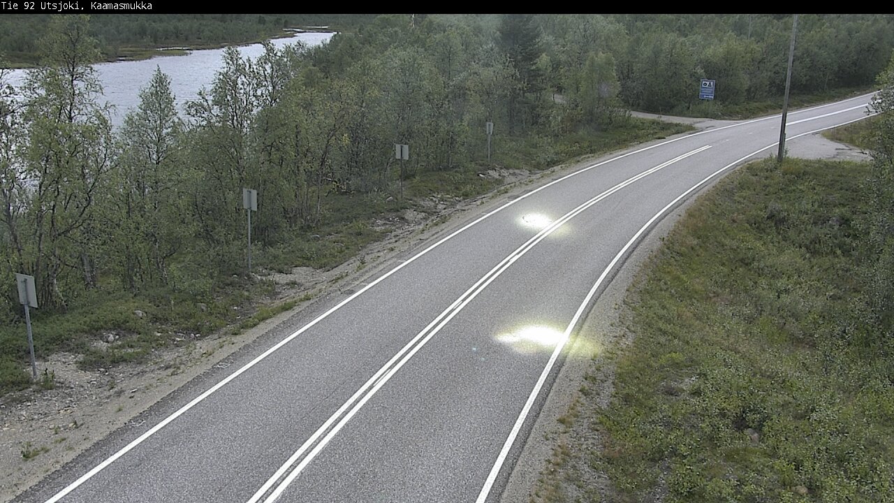 Kelikamerat Kuva Tie 92 Utsjoki, Kaamasmukka, Utsjoki, Lappi