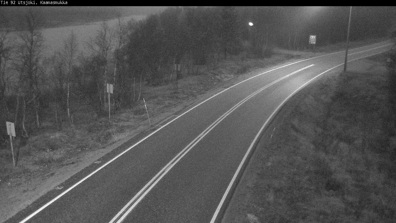 Kelikamerat Kuva Tie 92 Utsjoki, Kaamasmukka, Utsjoki, Lappi
