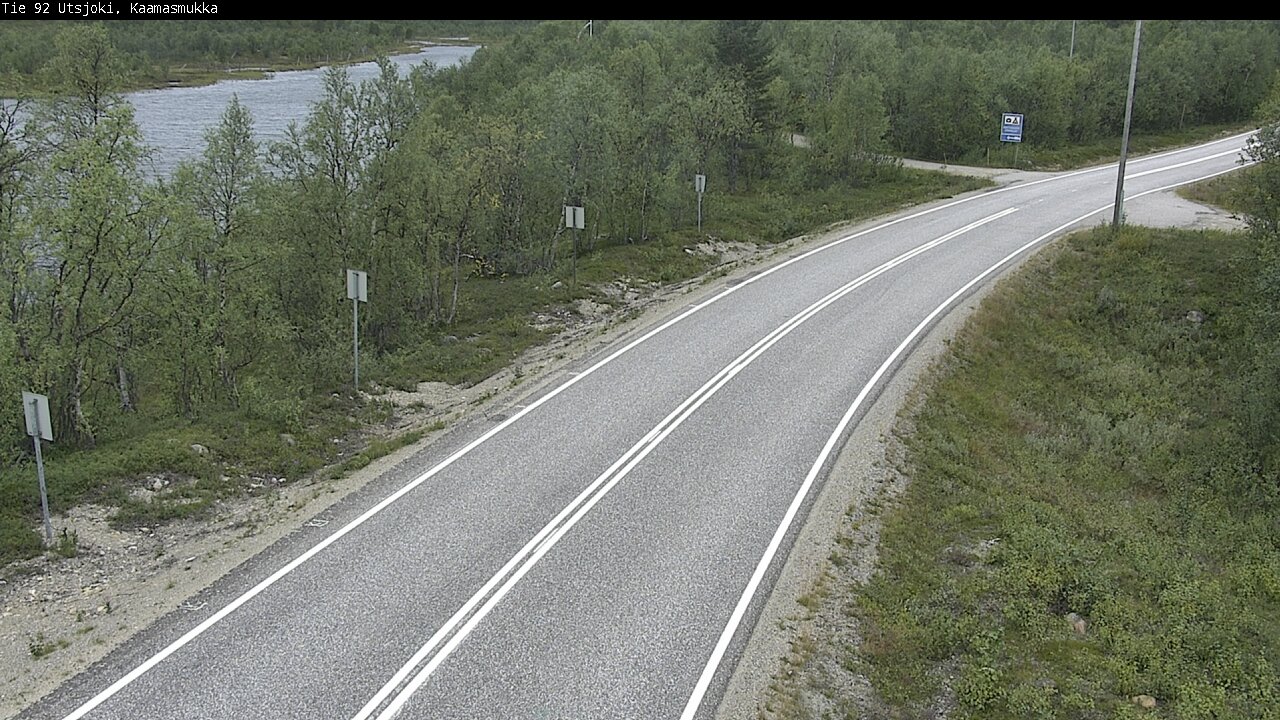 Weather Camera Image Road 92 Utsjoki, Kaamasmukka, Utsjoki, Lappi