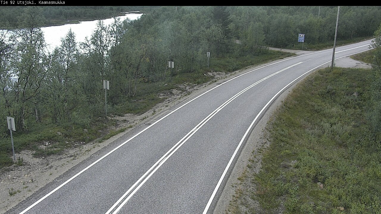Weather Camera Image Road 92 Utsjoki, Kaamasmukka, Utsjoki, Lappi