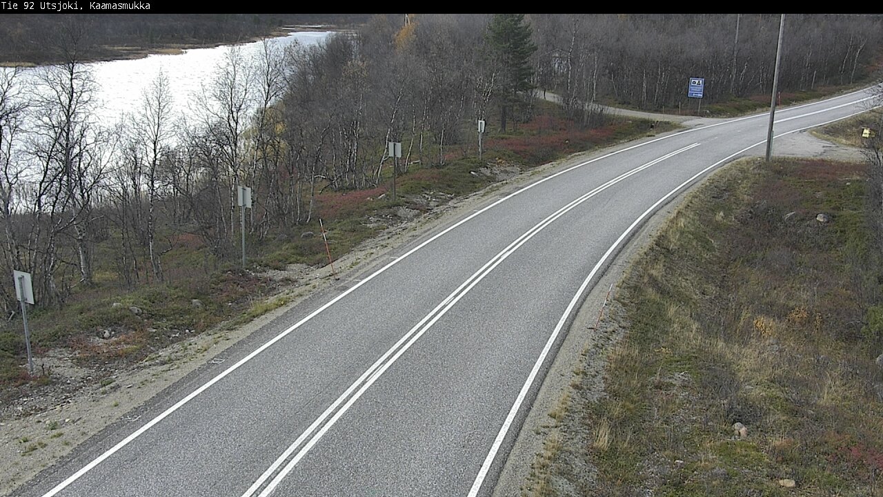 Kelikamerat Kuva Tie 92 Utsjoki, Kaamasmukka, Utsjoki, Lappi