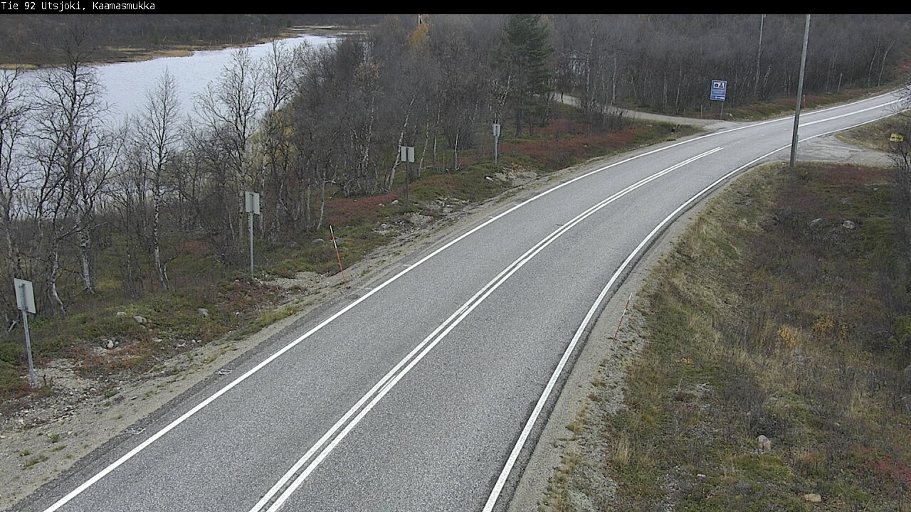 Kelikamerat Kuva Tie 92 Utsjoki, Kaamasmukka, Utsjoki, Lappi