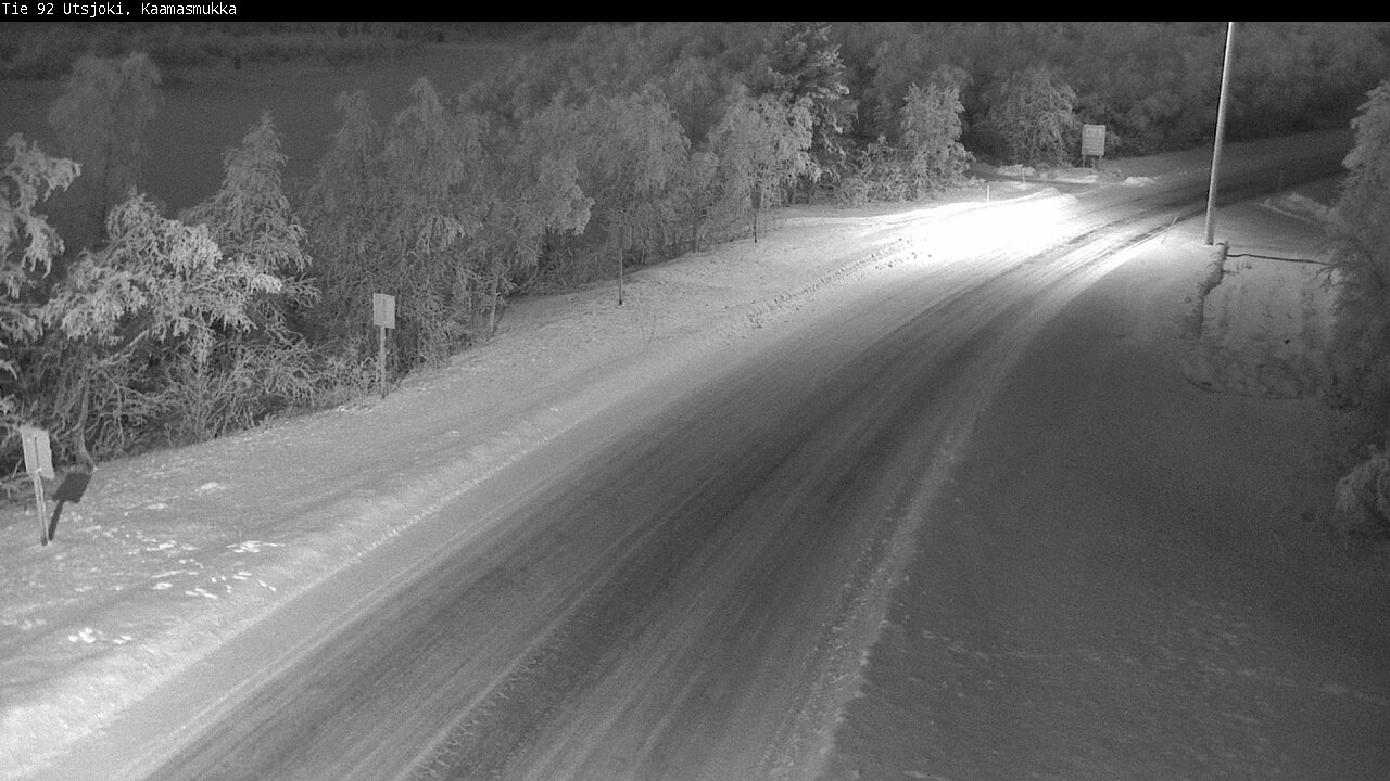 Kelikamerat Kuva Tie 92 Utsjoki, Kaamasmukka, Utsjoki, Lappi