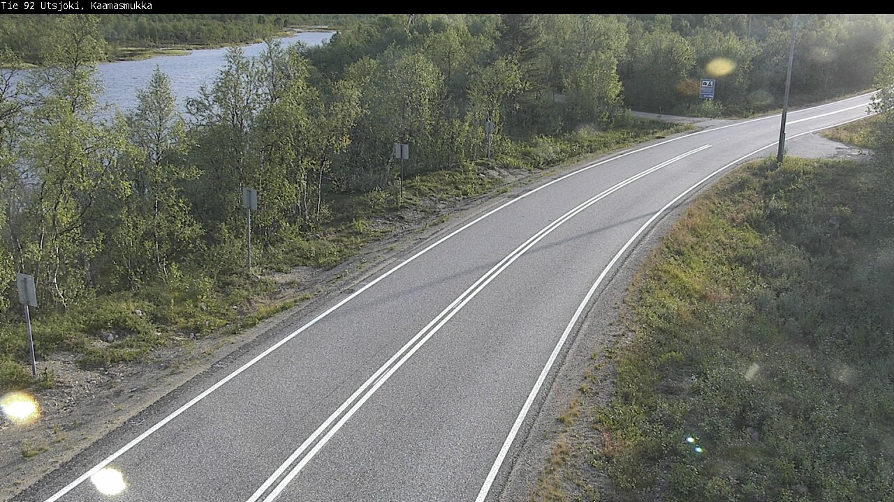 Kelikamerat Kuva Tie 92 Utsjoki, Kaamasmukka, Utsjoki, Lappi