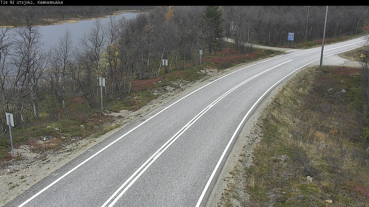 Kelikamerat Kuva Tie 92 Utsjoki, Kaamasmukka, Utsjoki, Lappi