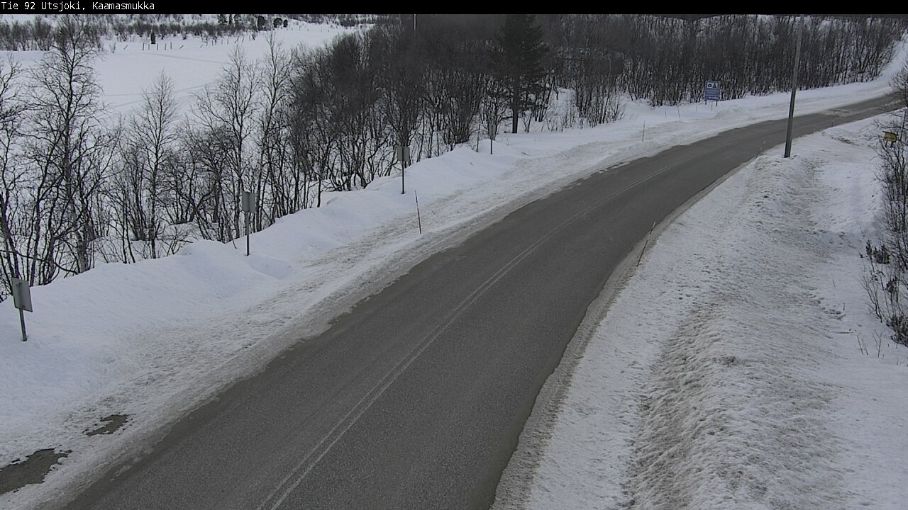 Kelikamerat Kuva Tie 92 Utsjoki, Kaamasmukka, Utsjoki, Lappi