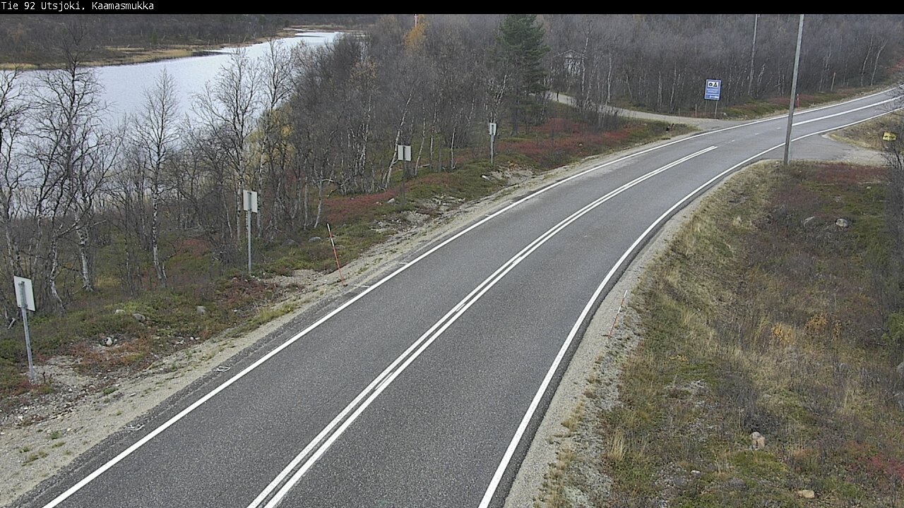 Kelikamerat Kuva Tie 92 Utsjoki, Kaamasmukka, Utsjoki, Lappi