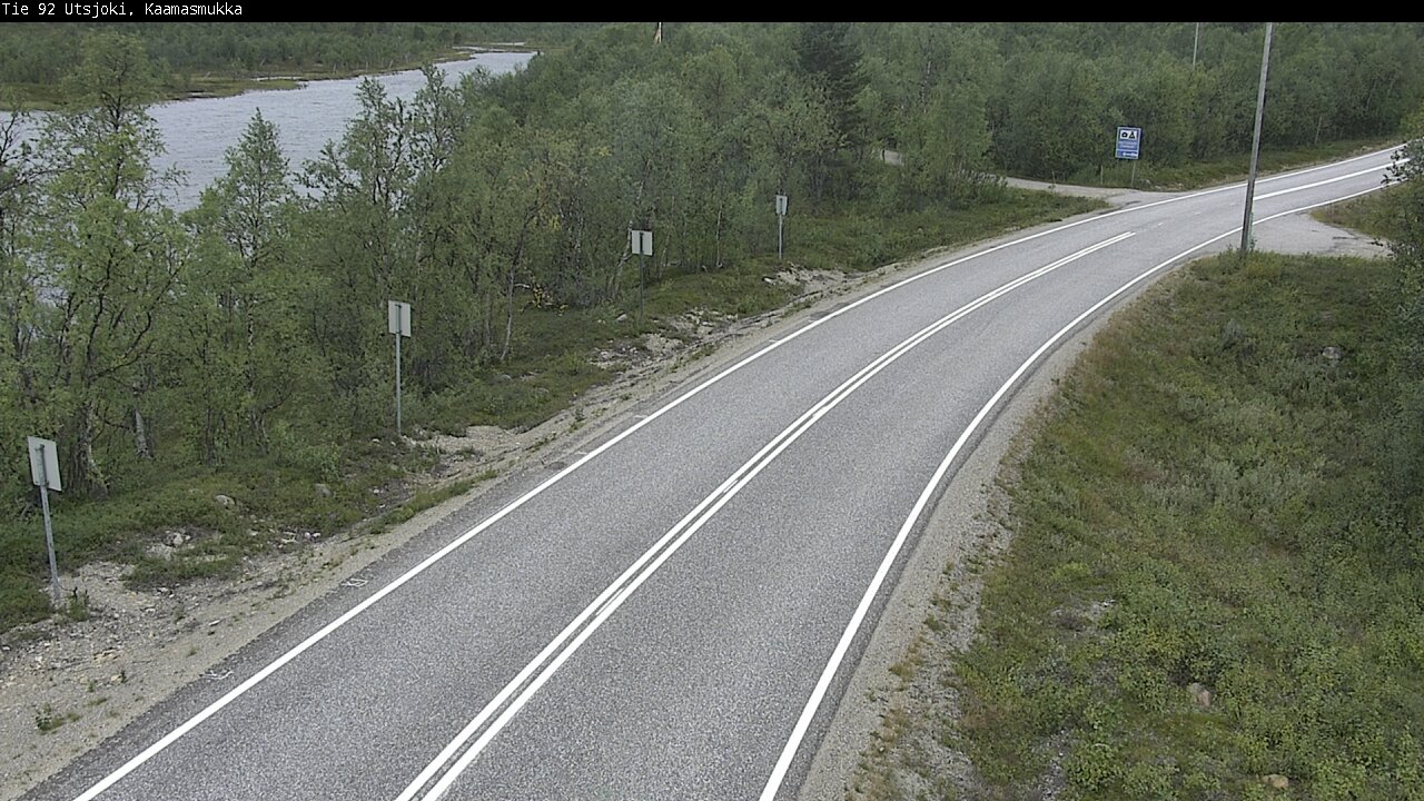 Weather Camera Image Road 92 Utsjoki, Kaamasmukka, Utsjoki, Lappi