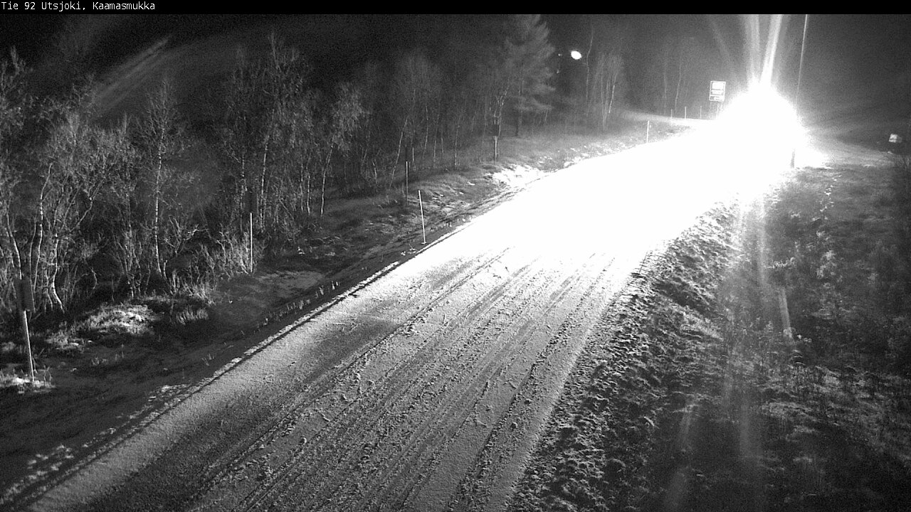 Kelikamerat Kuva Tie 92 Utsjoki, Kaamasmukka, Utsjoki, Lappi