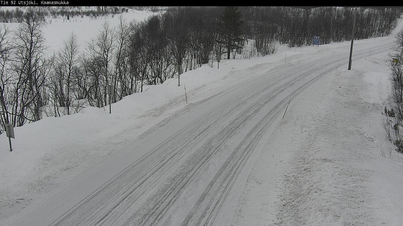 Kelikamerat Kuva Tie 92 Utsjoki, Kaamasmukka, Utsjoki, Lappi