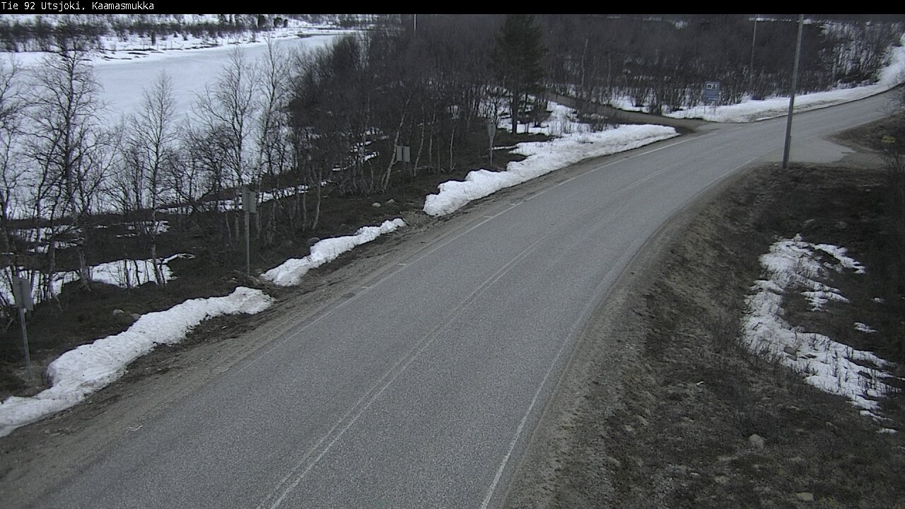 Weather Camera Image Road 92 Utsjoki, Kaamasmukka, Utsjoki, Lappi