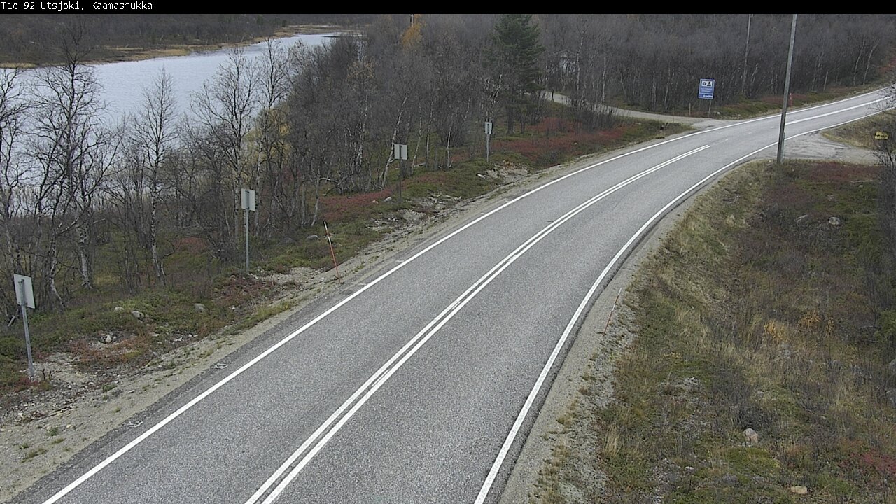 Kelikamerat Kuva Tie 92 Utsjoki, Kaamasmukka, Utsjoki, Lappi