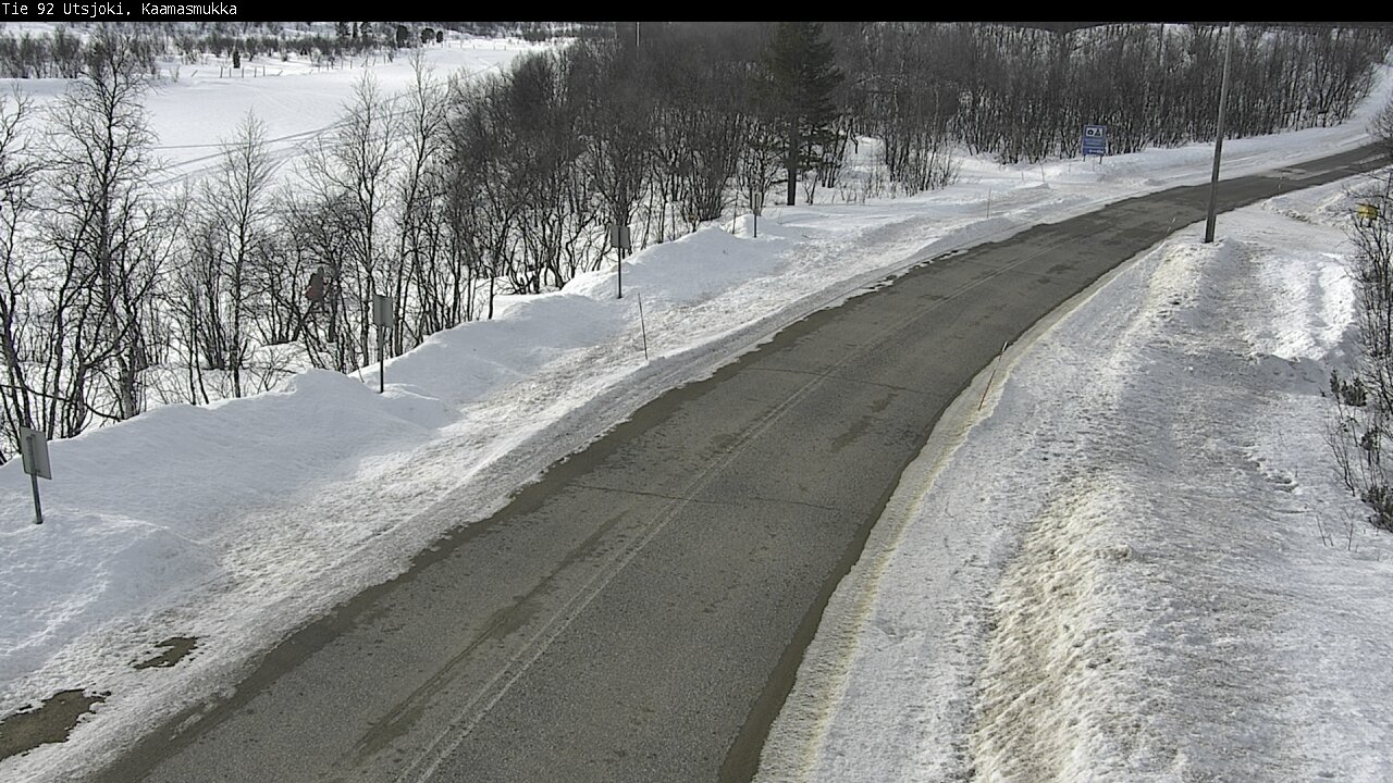 Kelikamerat Kuva Tie 92 Utsjoki, Kaamasmukka, Utsjoki, Lappi