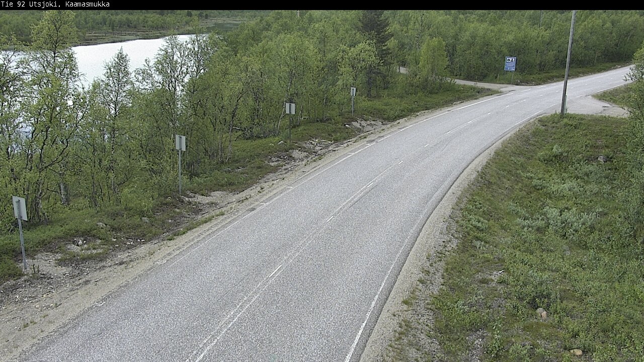 Kelikamerat Kuva Tie 92 Utsjoki, Kaamasmukka, Utsjoki, Lappi