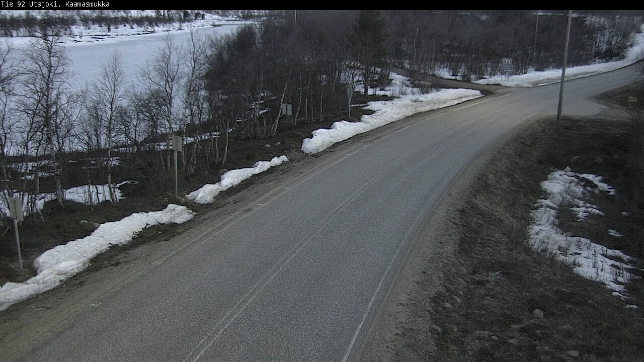 Weather Camera Image Väg 92 Utsjoki, Kaamasmukka, Utsjoki, Lappi