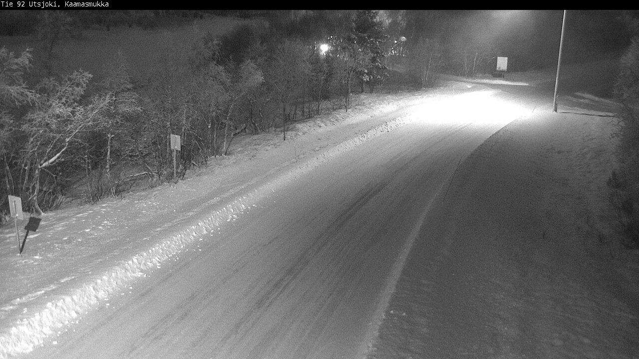 Weather Camera Image Road 92 Utsjoki, Kaamasmukka, Utsjoki, Lappi