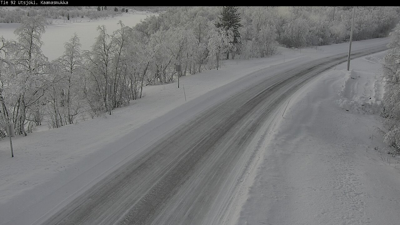 Kelikamerat Kuva Tie 92 Utsjoki, Kaamasmukka, Utsjoki, Lappi
