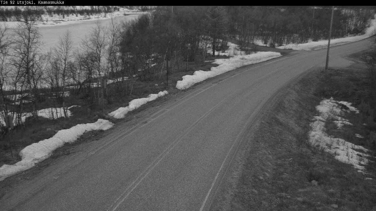 Weather Camera Image Road 92 Utsjoki, Kaamasmukka, Utsjoki, Lappi