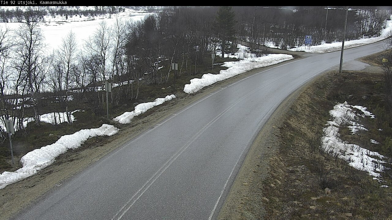Kelikamerat Kuva Tie 92 Utsjoki, Kaamasmukka, Utsjoki, Lappi
