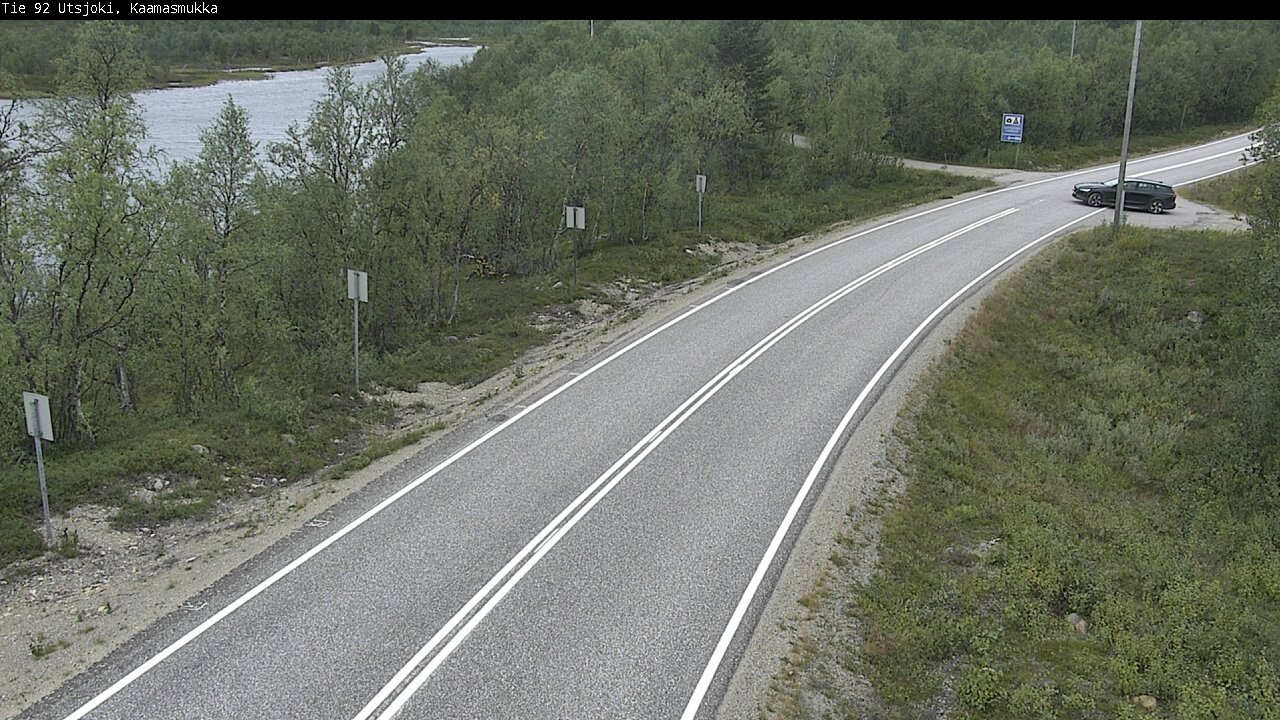 Weather Camera Image Road 92 Utsjoki, Kaamasmukka, Utsjoki, Lappi
