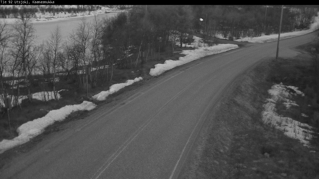 Weather Camera Image Road 92 Utsjoki, Kaamasmukka, Utsjoki, Lappi