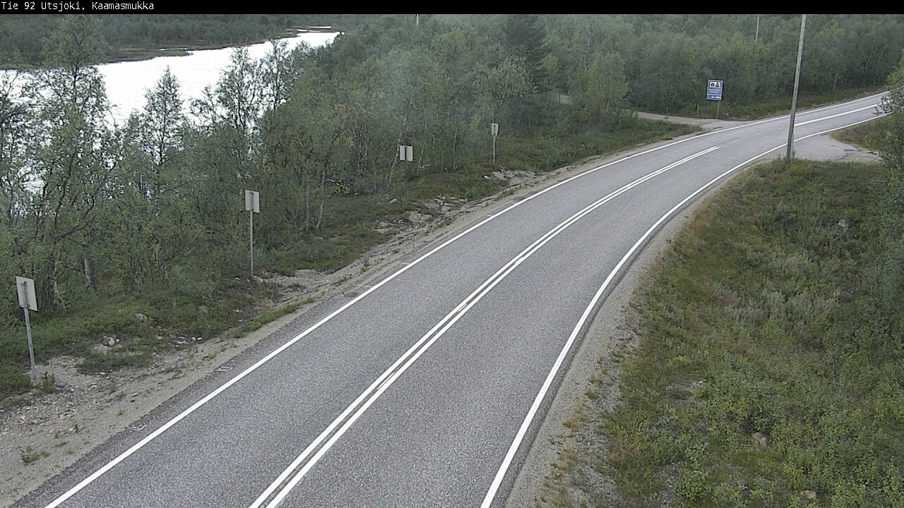 Weather Camera Image Road 92 Utsjoki, Kaamasmukka, Utsjoki, Lappi