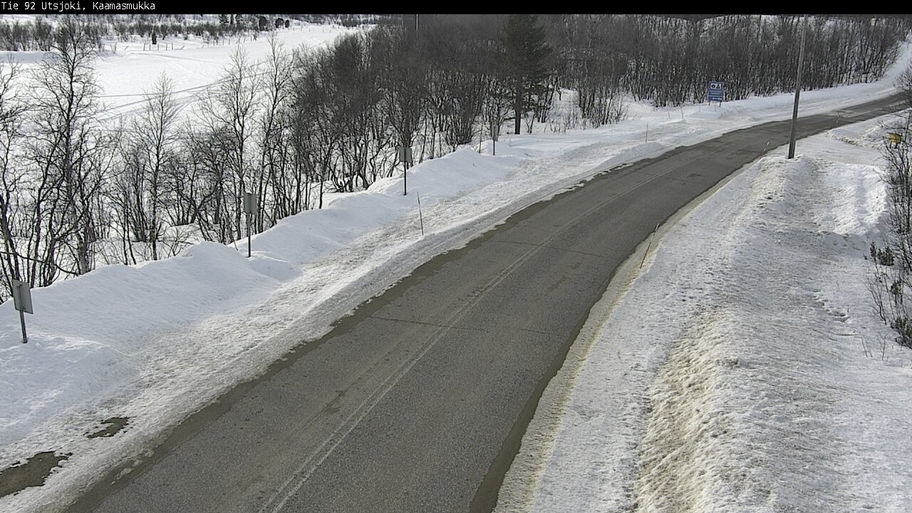 Kelikamerat Kuva Tie 92 Utsjoki, Kaamasmukka, Utsjoki, Lappi