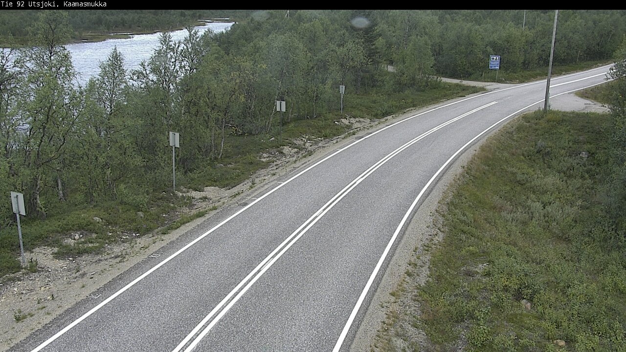 Weather Camera Image Road 92 Utsjoki, Kaamasmukka, Utsjoki, Lappi