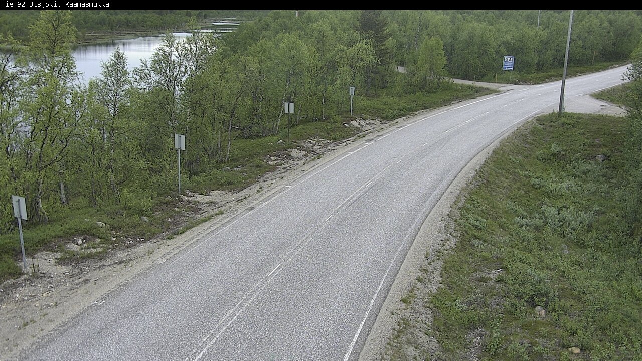 Kelikamerat Kuva Tie 92 Utsjoki, Kaamasmukka, Utsjoki, Lappi