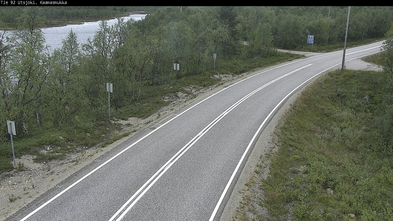 Kelikamerat Kuva Tie 92 Utsjoki, Kaamasmukka, Utsjoki, Lappi