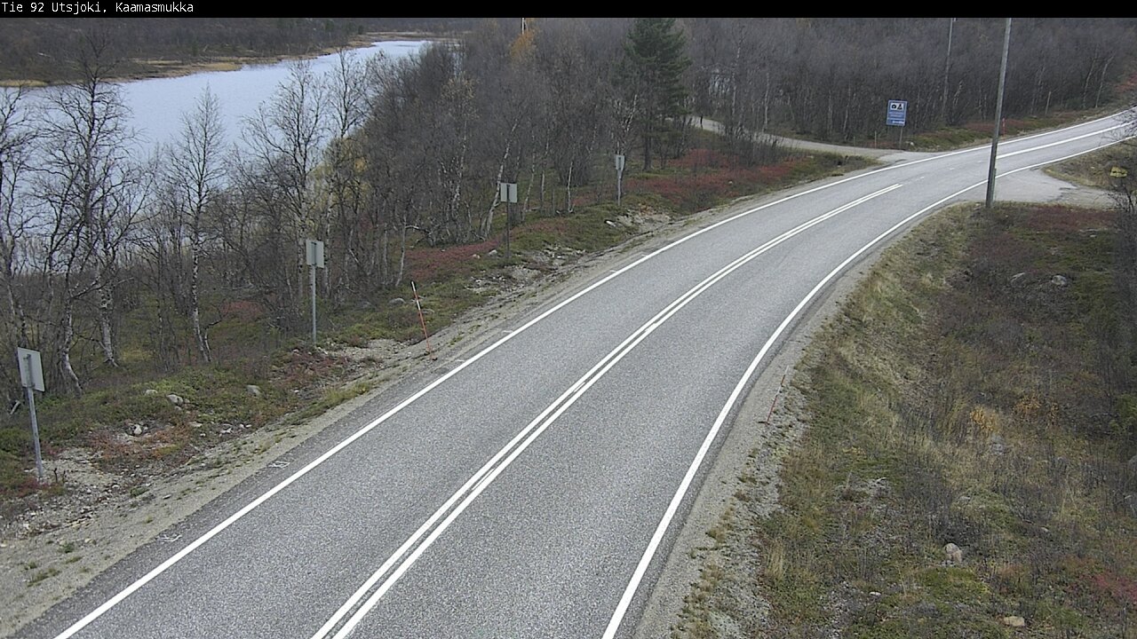 Kelikamerat Kuva Tie 92 Utsjoki, Kaamasmukka, Utsjoki, Lappi