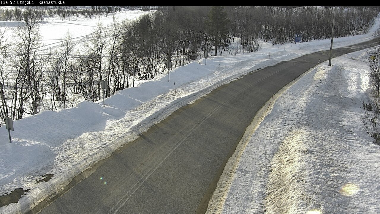 Kelikamerat Kuva Tie 92 Utsjoki, Kaamasmukka, Utsjoki, Lappi