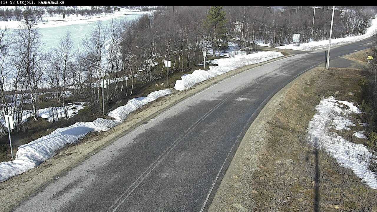 Weather Camera Image Väg 92 Utsjoki, Kaamasmukka, Utsjoki, Lappi
