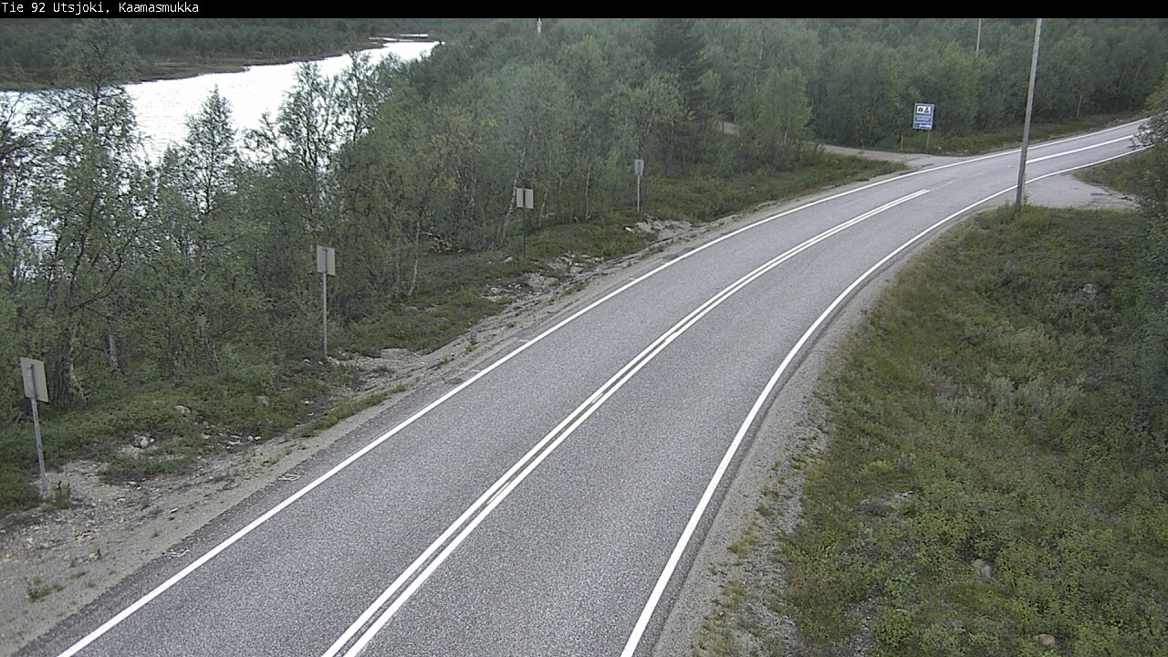 Kelikamerat Kuva Tie 92 Utsjoki, Kaamasmukka, Utsjoki, Lappi