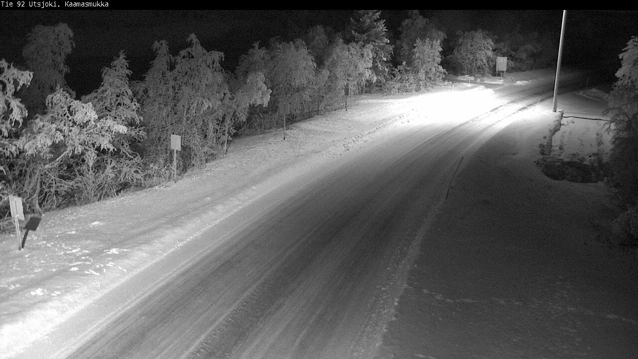 Kelikamerat Kuva Tie 92 Utsjoki, Kaamasmukka, Utsjoki, Lappi