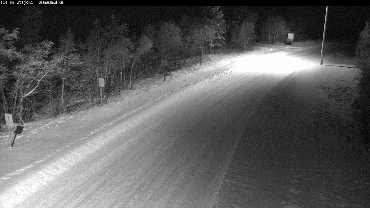 Weather Camera Image Road 92 Utsjoki, Kaamasmukka, Utsjoki, Lappi