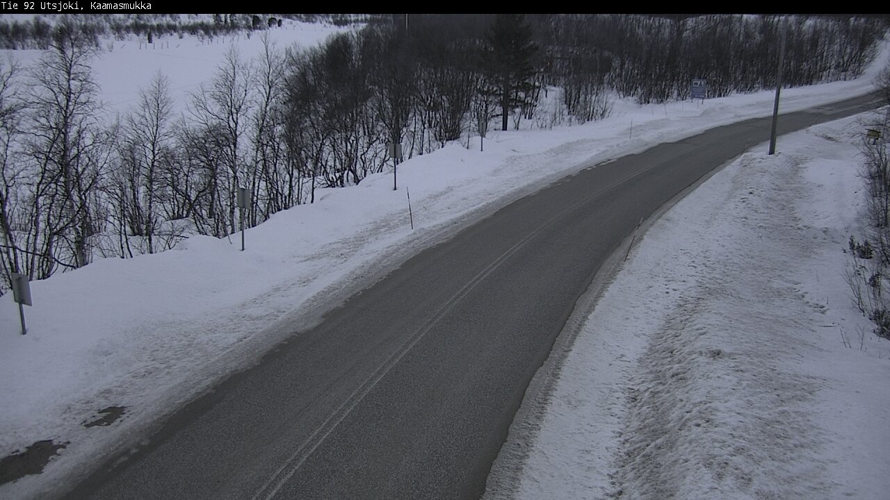 Kelikamerat Kuva Tie 92 Utsjoki, Kaamasmukka, Utsjoki, Lappi